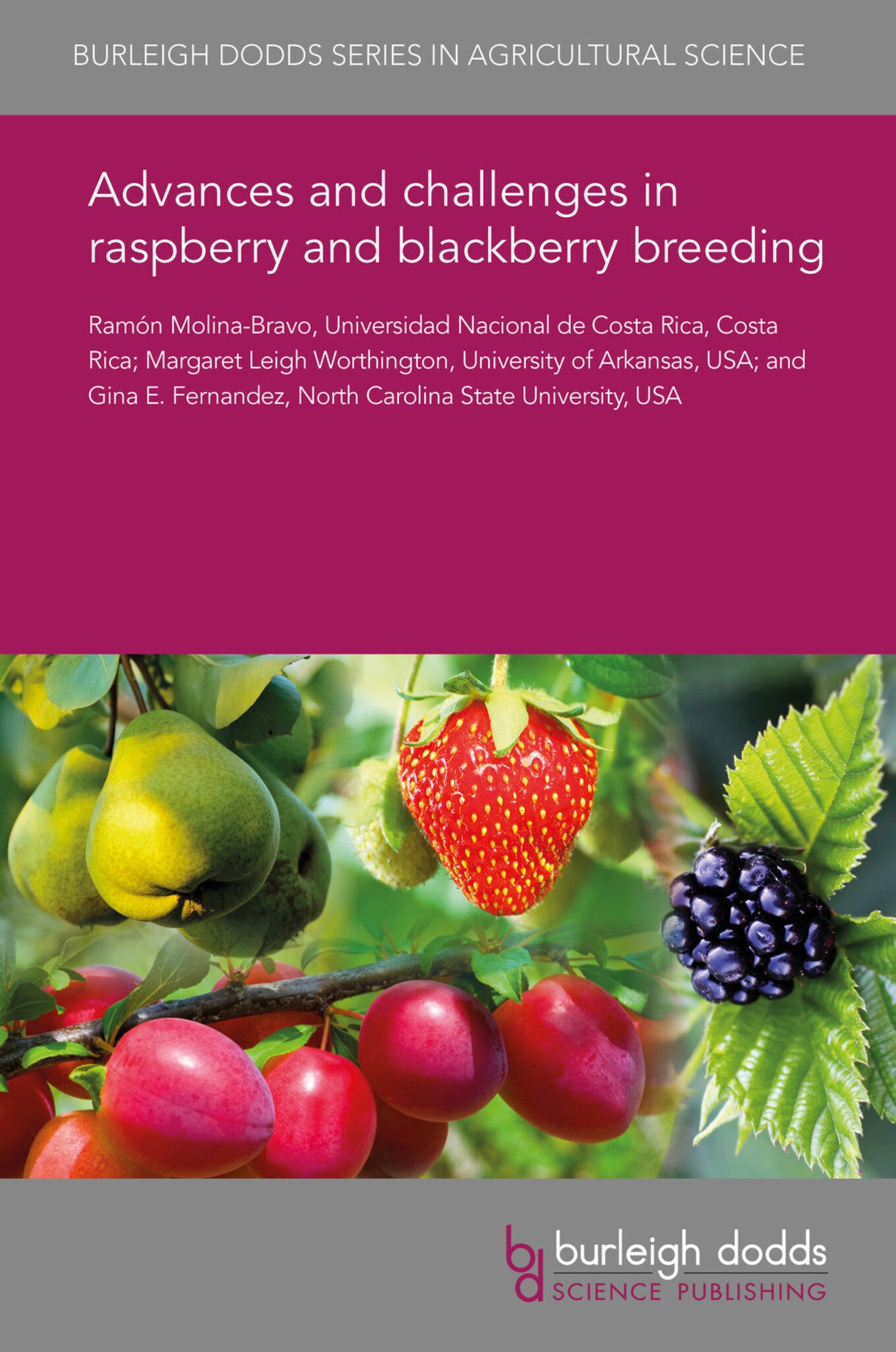 Cover image for Advances and challenges in raspberry and blackberry breeding ISBN 9781838798178